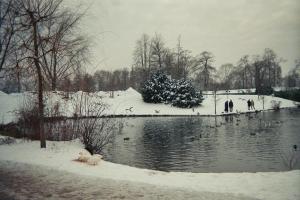 Le parc de la Citadelle en Hiver